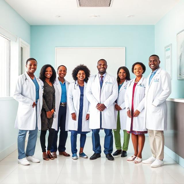 Welcoming Nakuru Heart Centre clinic team
